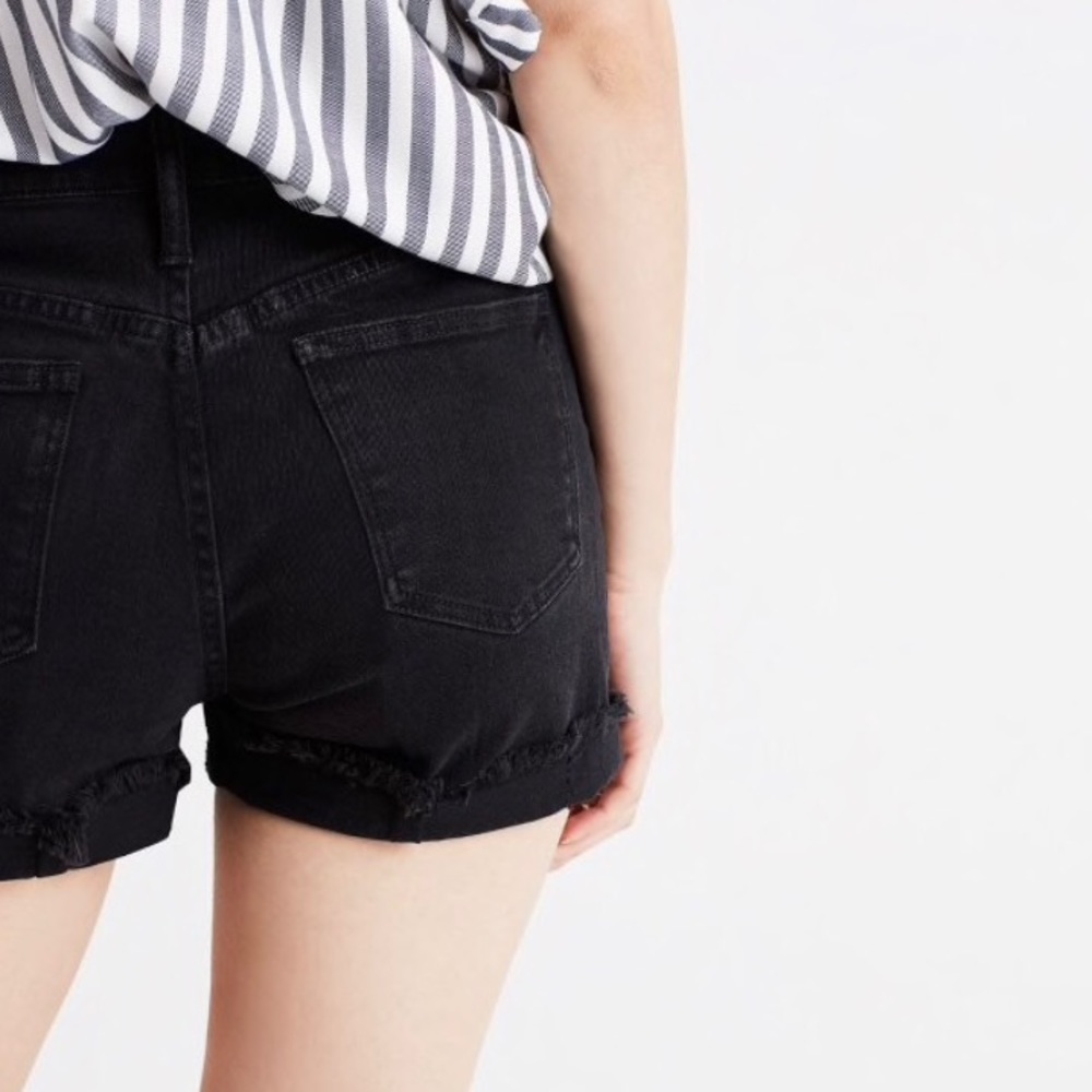 high-rise denim shorts from Madewell
